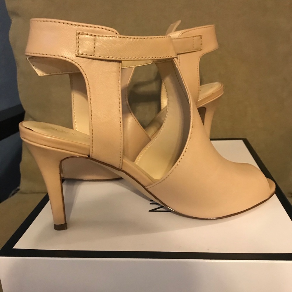 Booties.  Open toe.